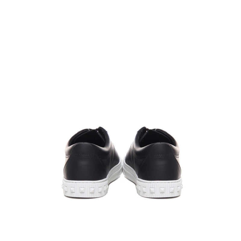 Sneakers - Valentino Garavani Leather - Black