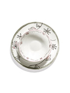 Midnight Flowers - Lot De 2 Bols Bas - M - Porcelaine Bone China - Foncé Viola