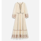 Bangali Dress - Off White