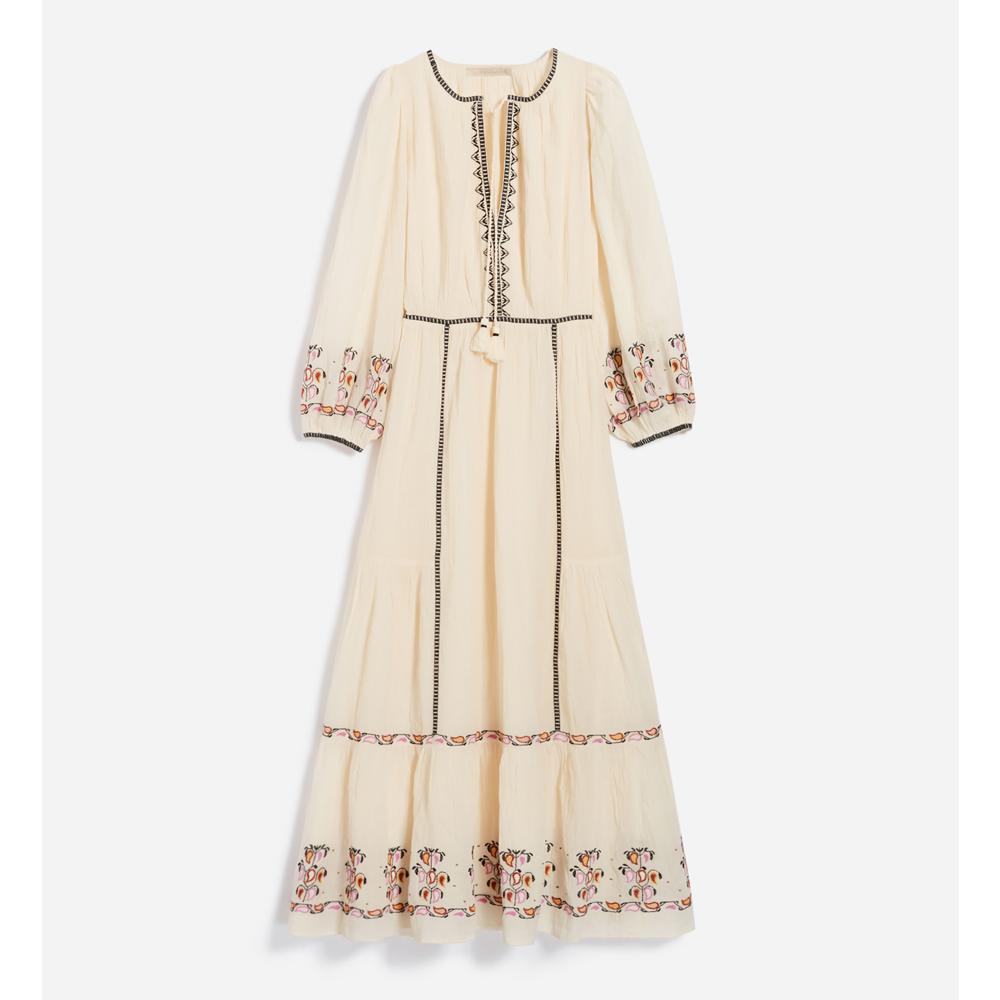 Bangali Dress - Off White