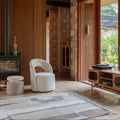 Caminito - Tapis - Laine - Gris/Orange