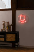 Sya Hiver - Neon Wall Lamp - Acrylic - Red/Orange