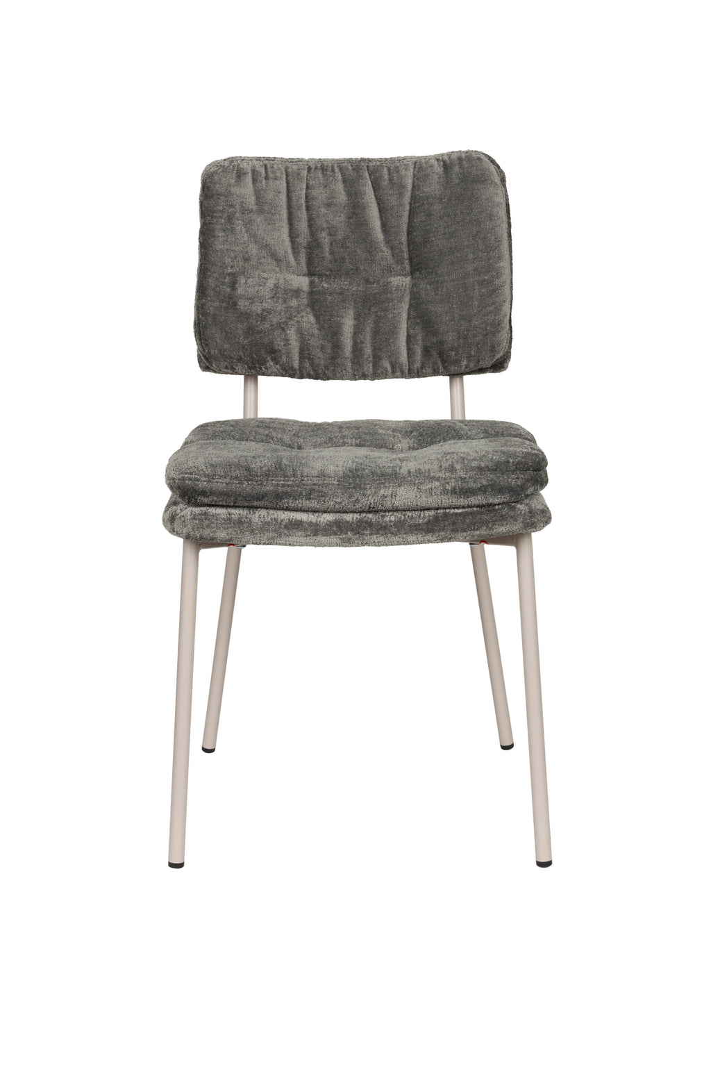 Franck - Dining Room Chair - Polyester - Gray
