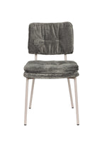 Franck - Dining Room Chair - Polyester - Gray