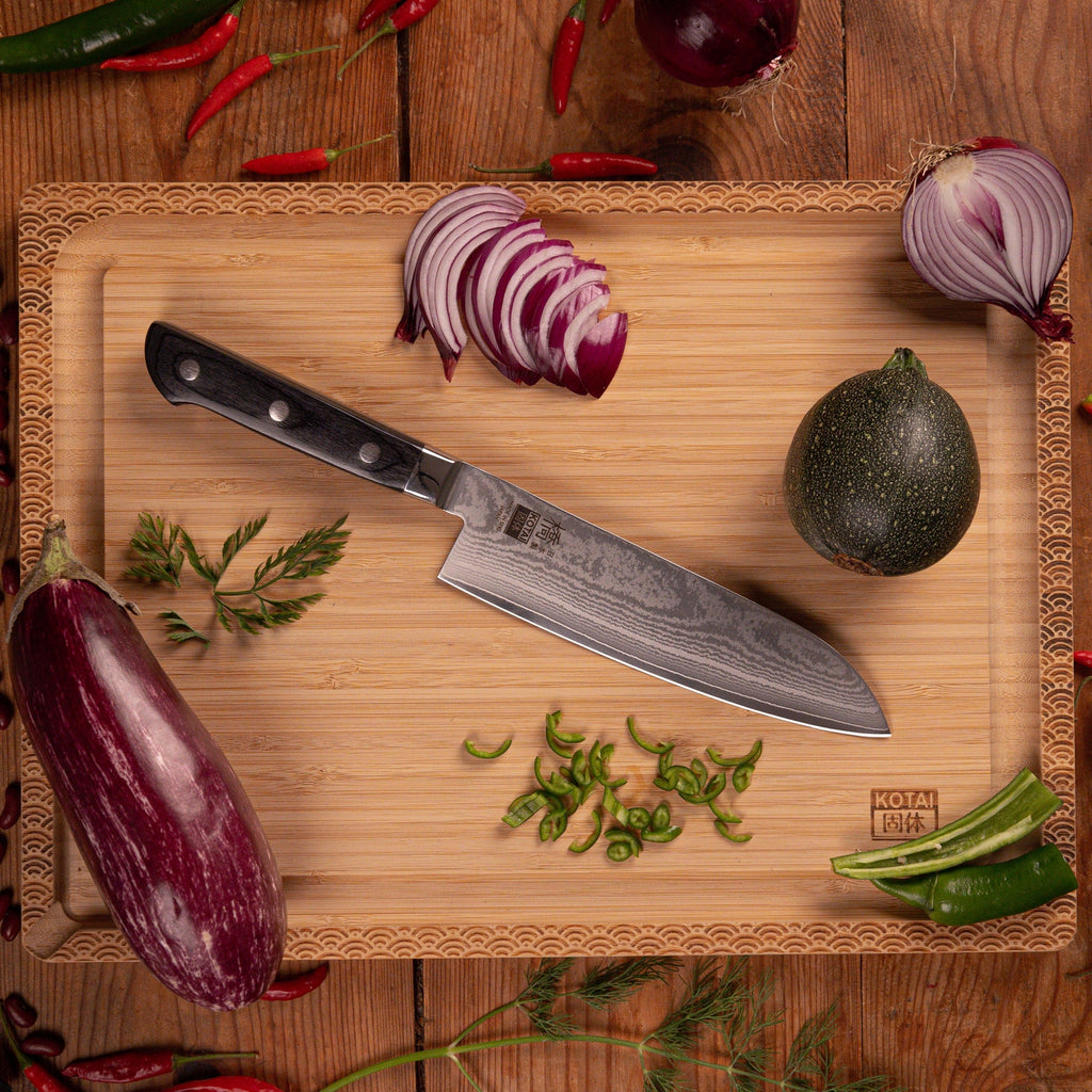 Hashi Damas Collection - Complete Deluxe Set 10 pieces: 5 knives + 5 accessories