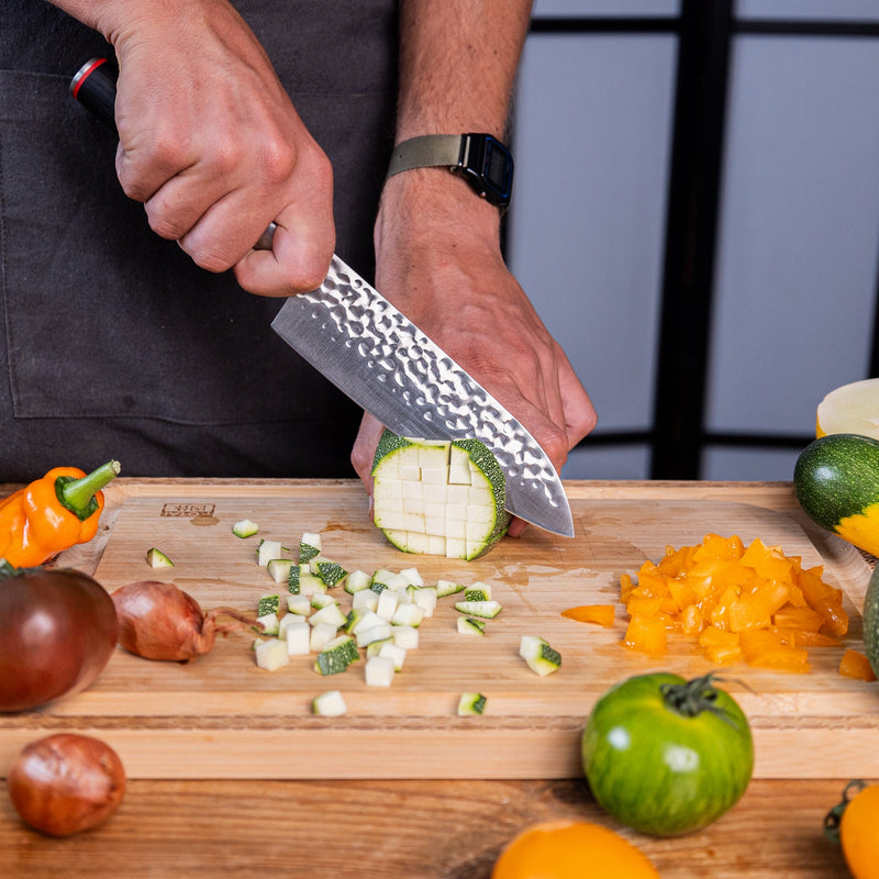 Couteau De Cuisine Santoku - Collection Pakka