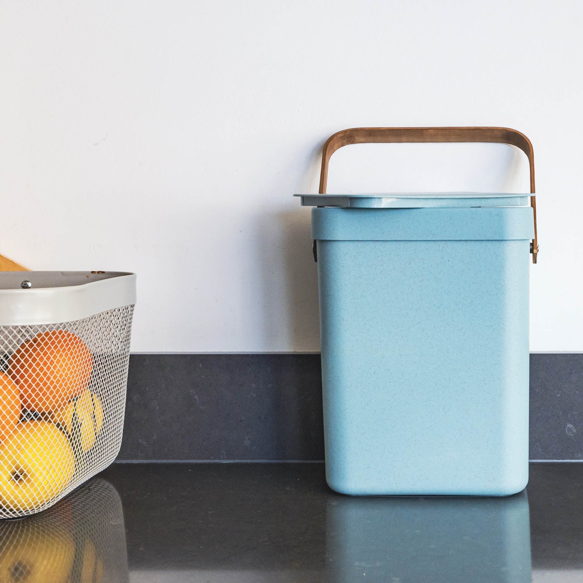 Poubelle De Table À Compost Boden - 5L - Bleu