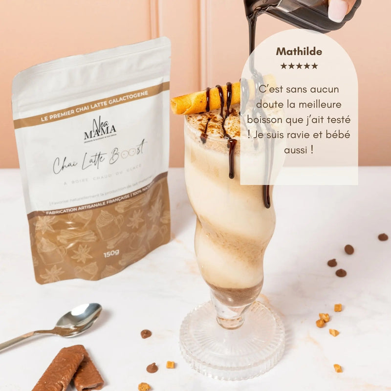 Chai latte boost bio - allaitement NEA MAMA