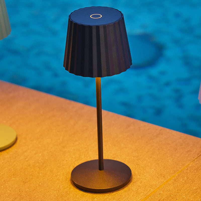 Lámpara de mesa inalámbrica - Abby Black