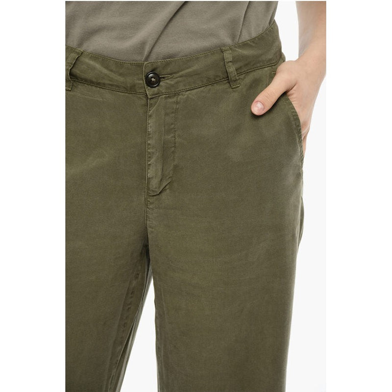 4-Pockets Pants With Belt Loops