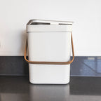 Poubelle De Table À Compost Boden - 5L - Blanc