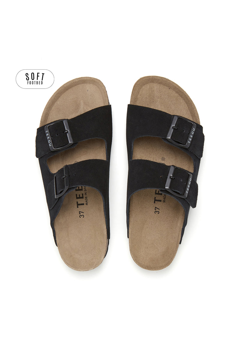 Planta Soft Sandals - Black