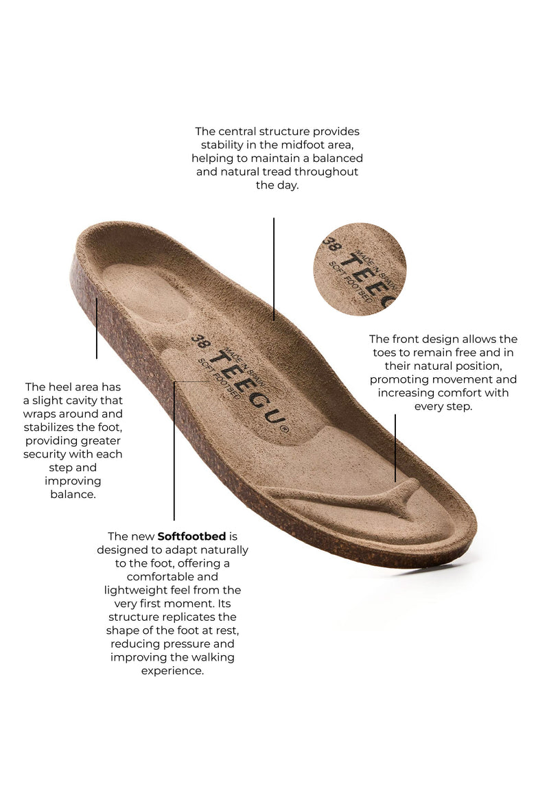 Sandales Planta Soft - Kaki