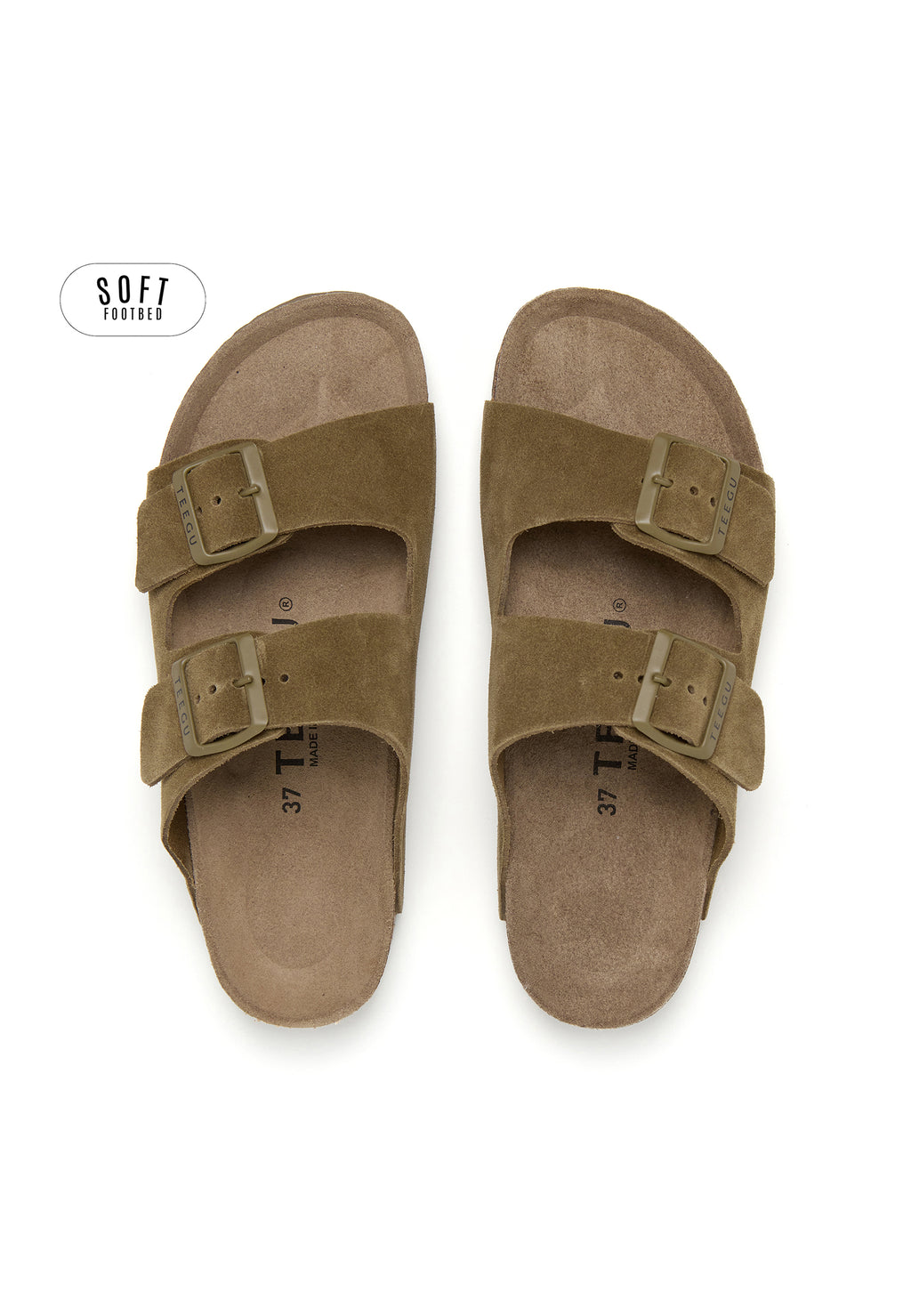 Sandales Planta Soft - Kaki