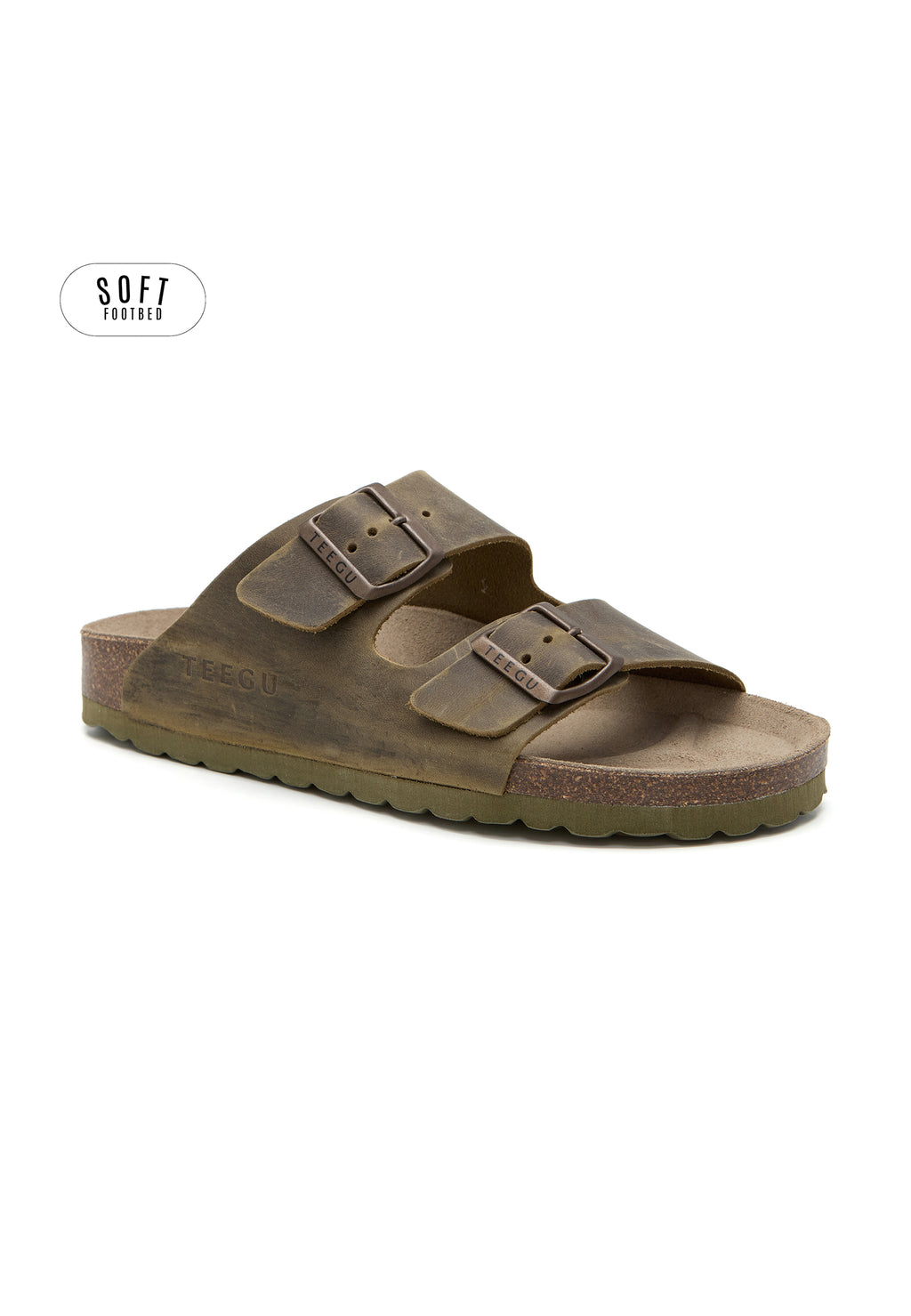 Planta Soft Sandals - Khaki