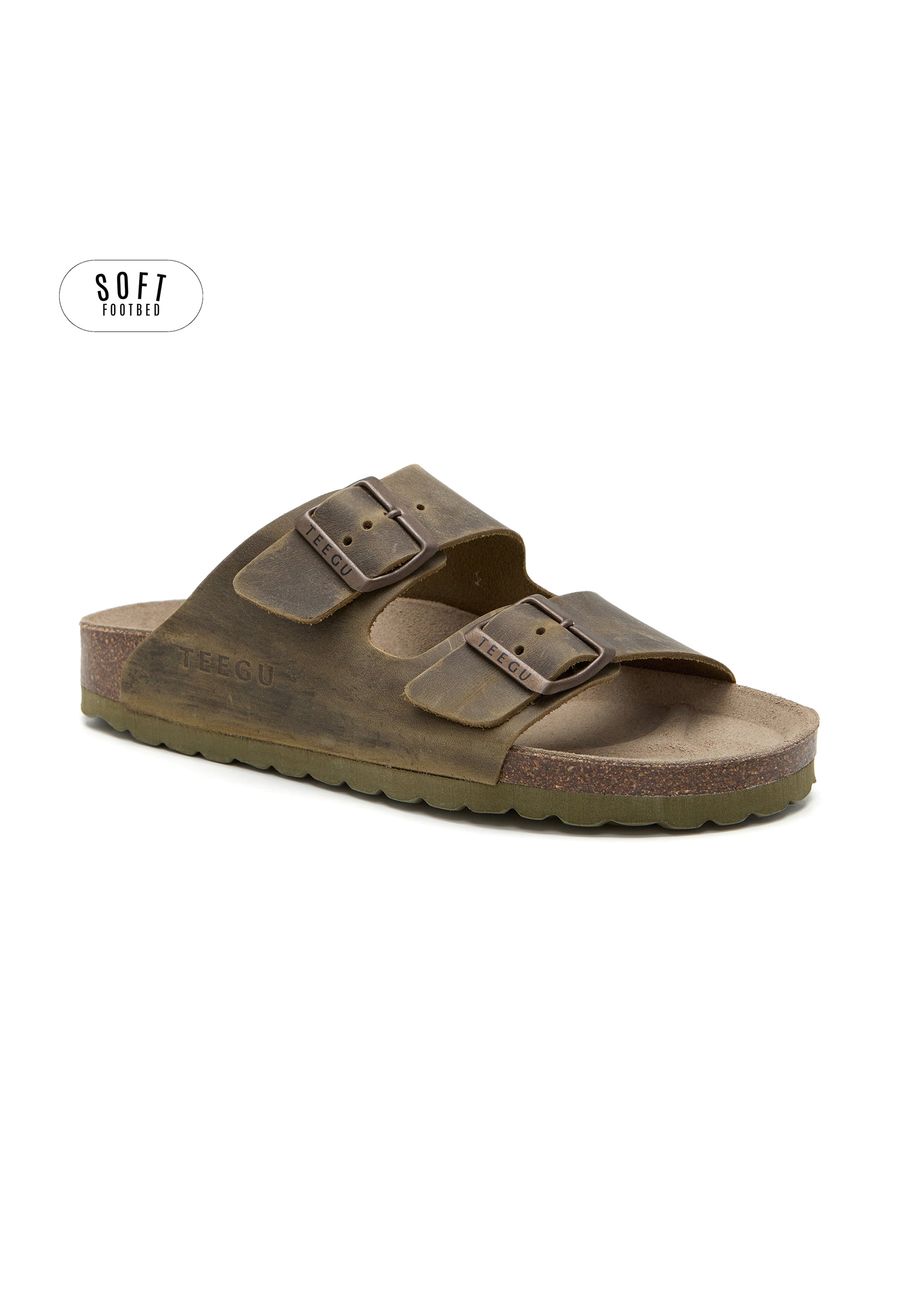 Planta Soft Sandals - Khaki