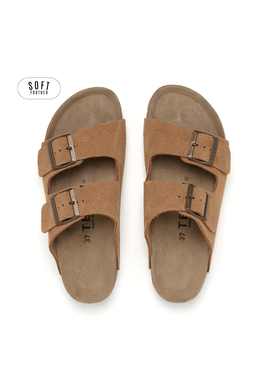 Sandalias Planta Soft - Piel