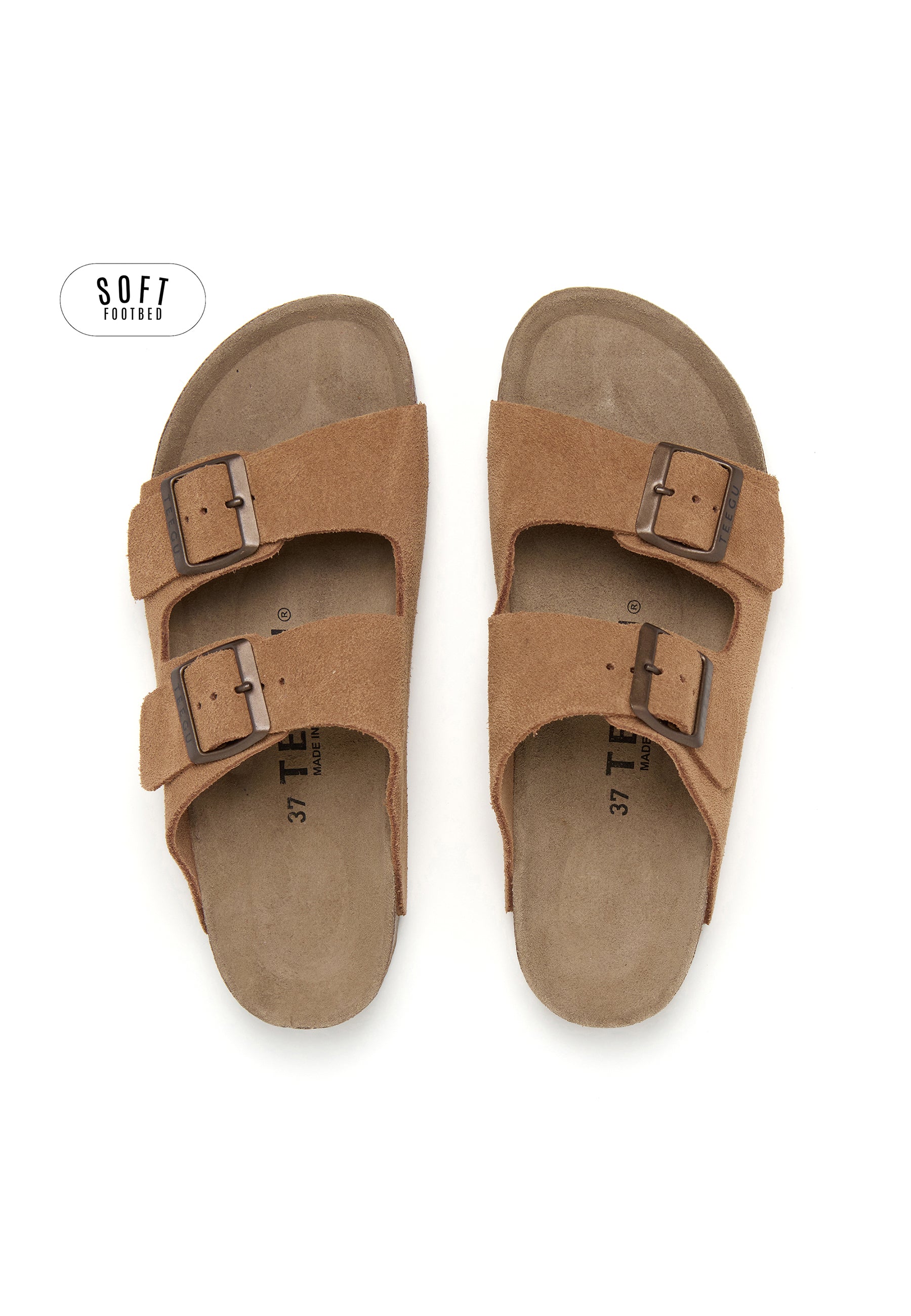 Sandalias Planta Soft - Piel