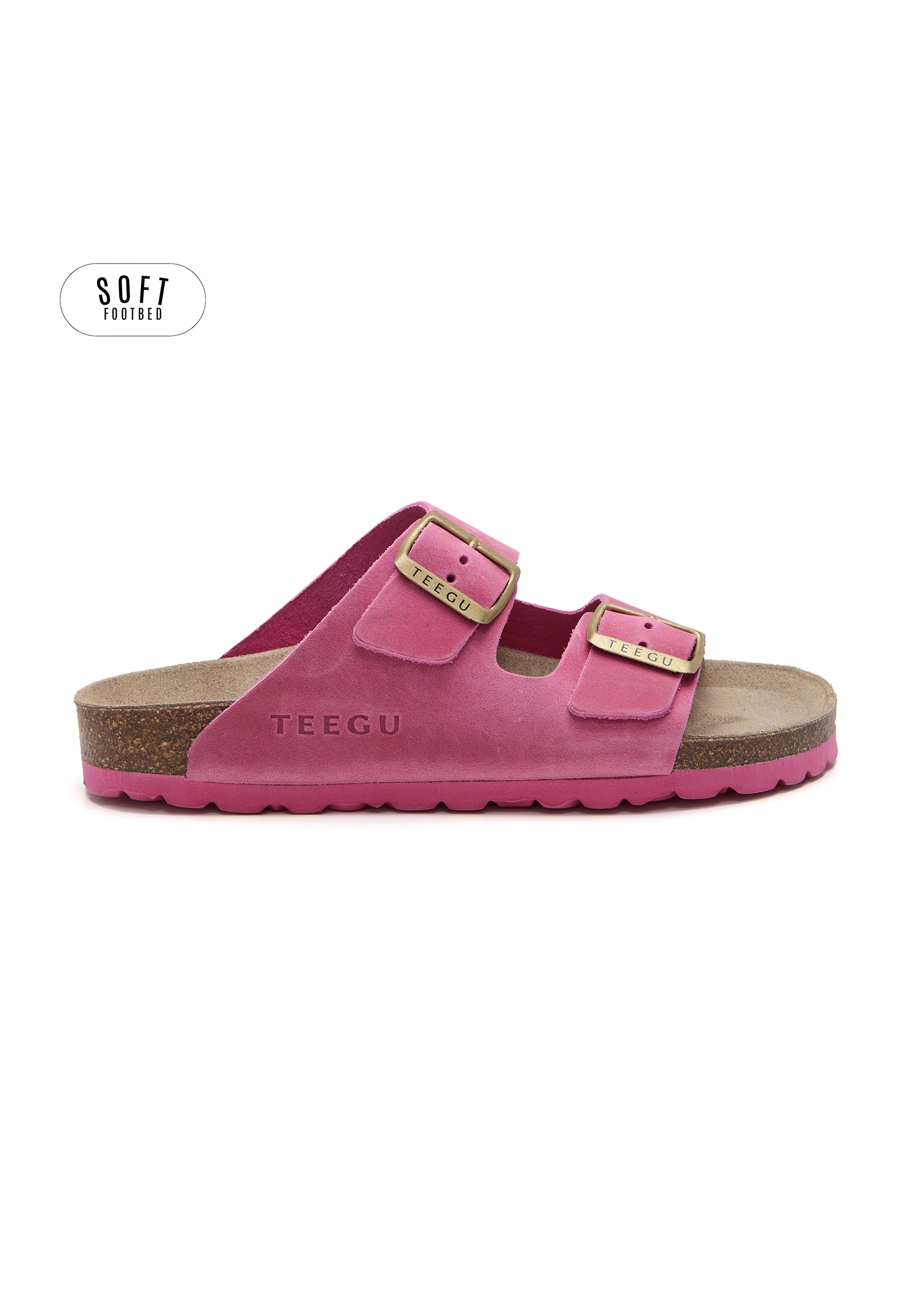Sandalias Planta Soft - Fucsia