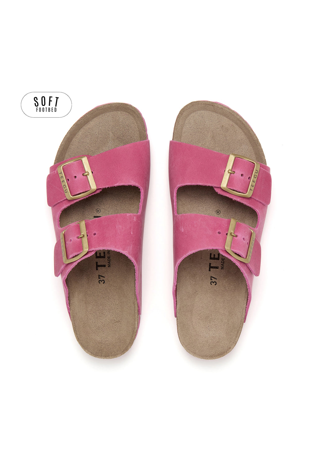 Sandalias Planta Soft - Fucsia