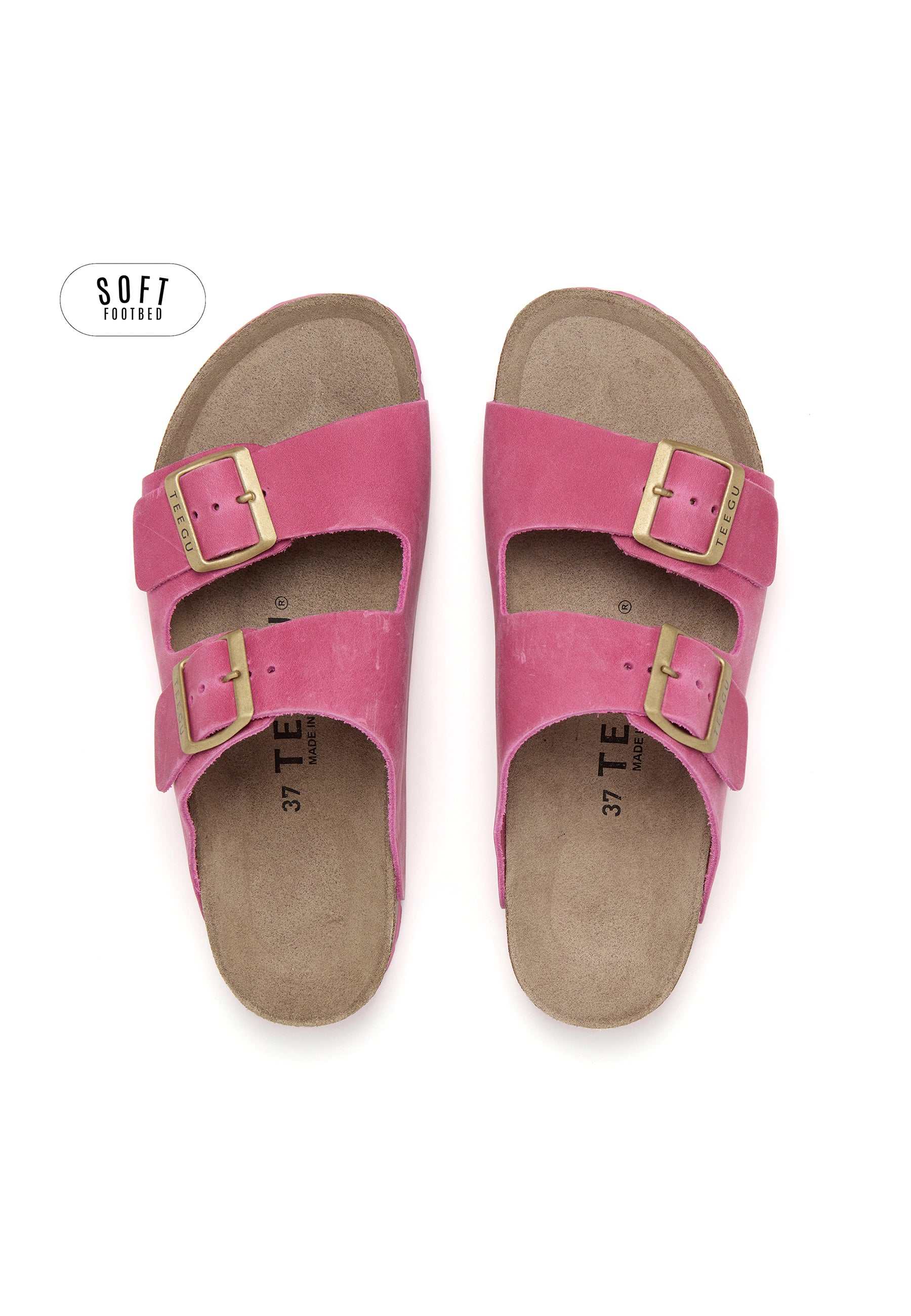 Sandalias Planta Soft - Fucsia