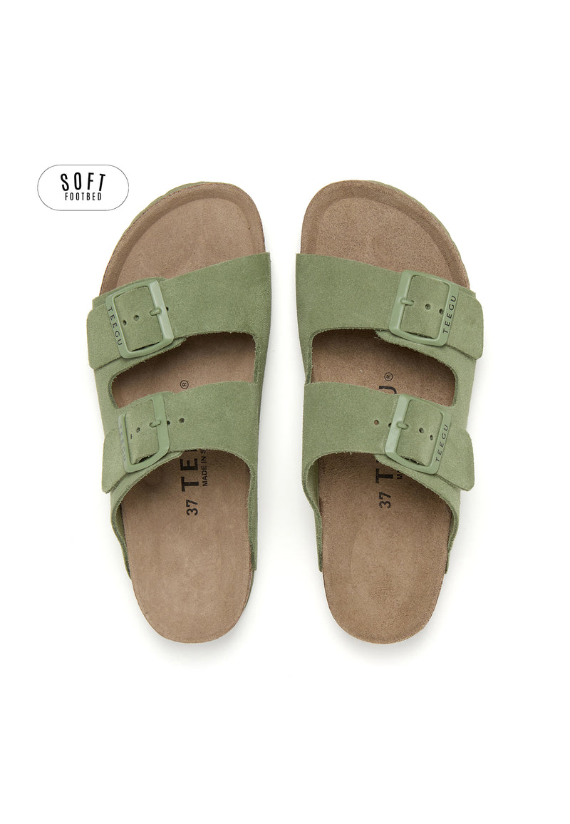 Planta Soft Sandals - Green