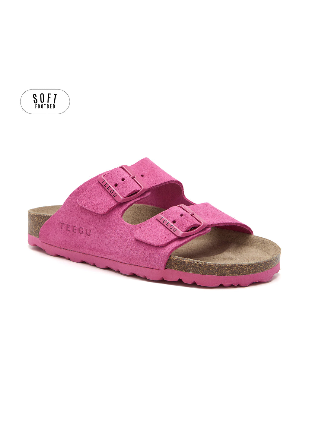 Planta Soft Sandals - Fuchsia