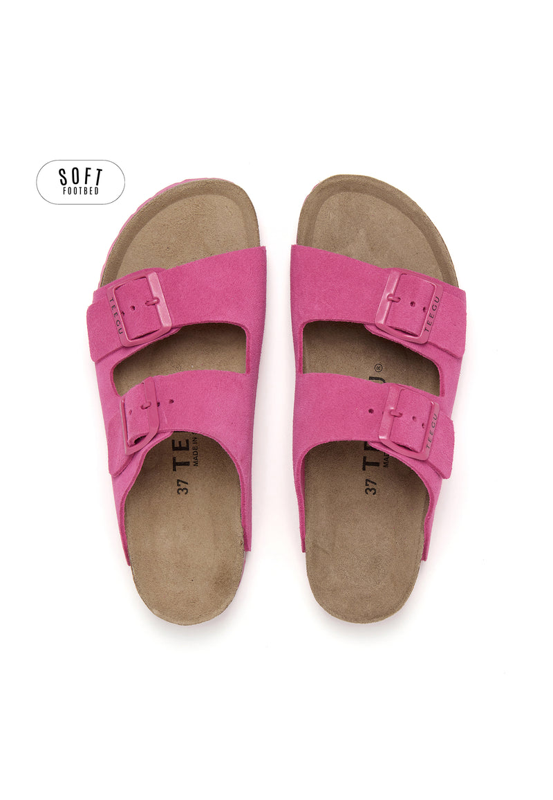 Planta Soft Sandals - Fuchsia