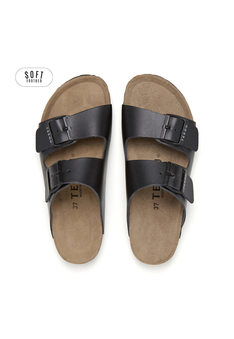 Planta Soft Sandals - Black