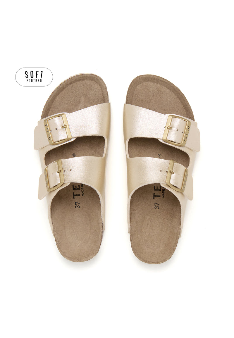 Planta Soft Sandals - Gold