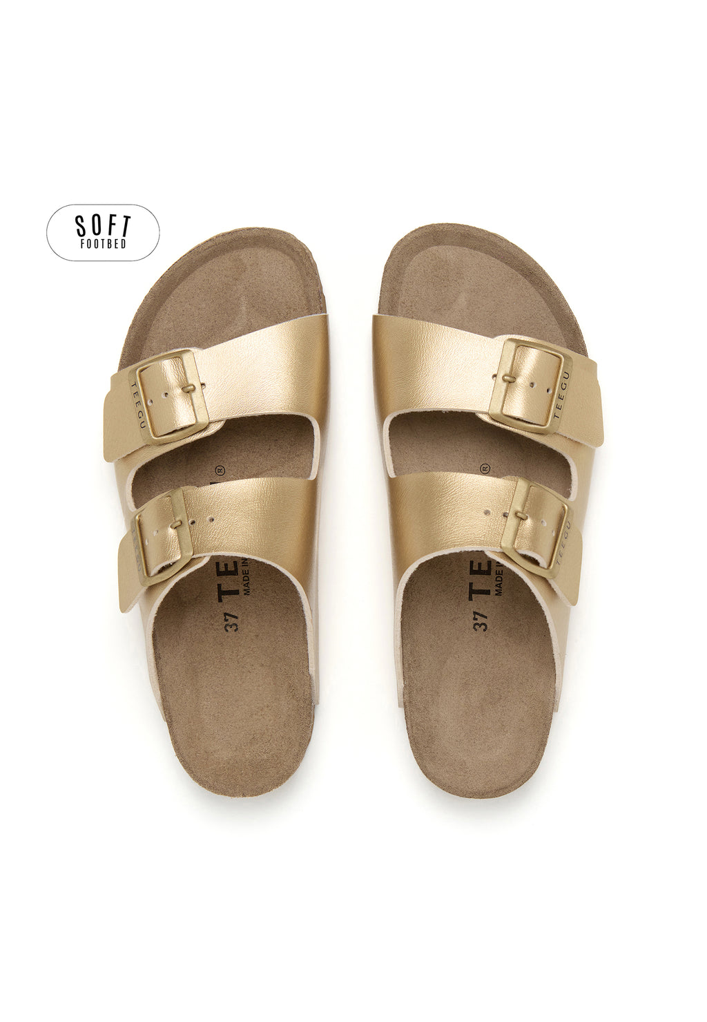 Sandales Planta Soft - Doré
