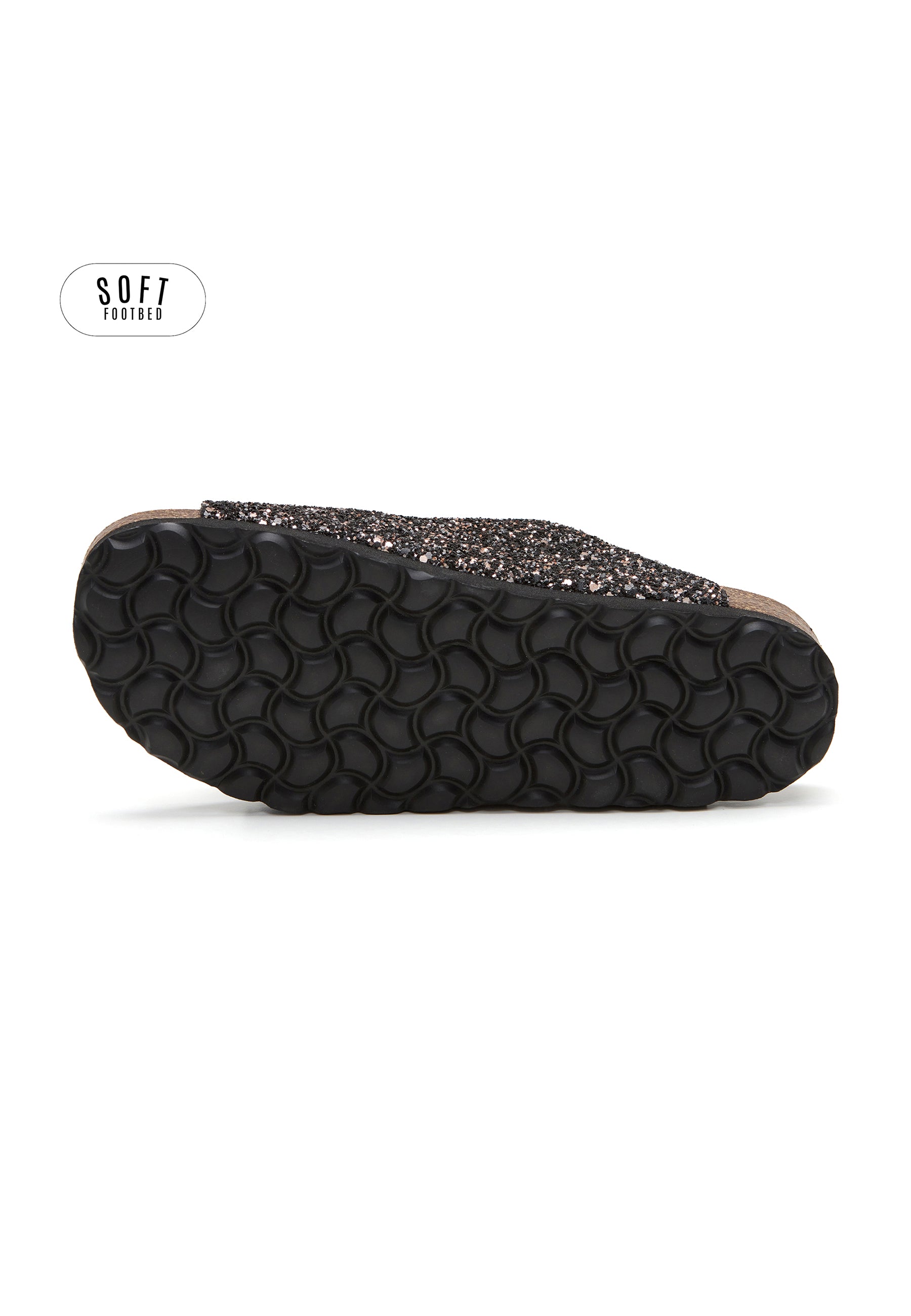 Planta Soft Sandals - Black