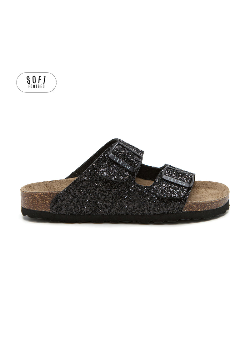Planta Soft Sandals - Black