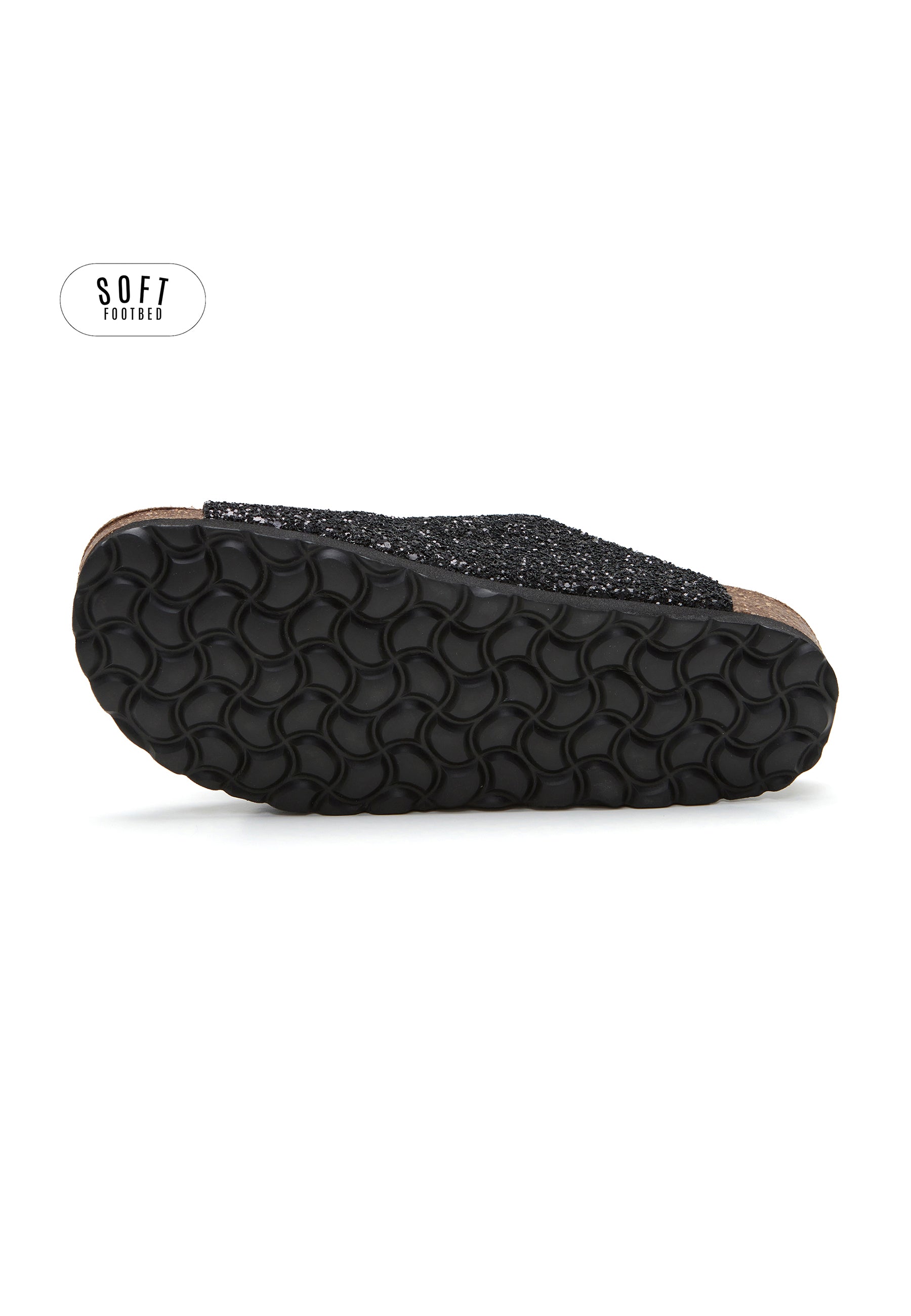 Planta Soft Sandals - Black