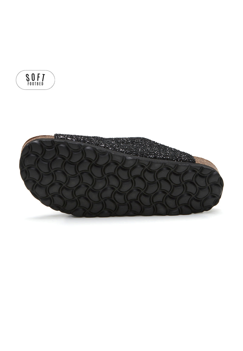 Planta Soft Sandals - Black