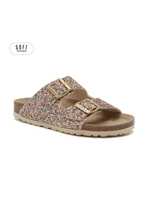 Sandalias Planta Soft - Dorado