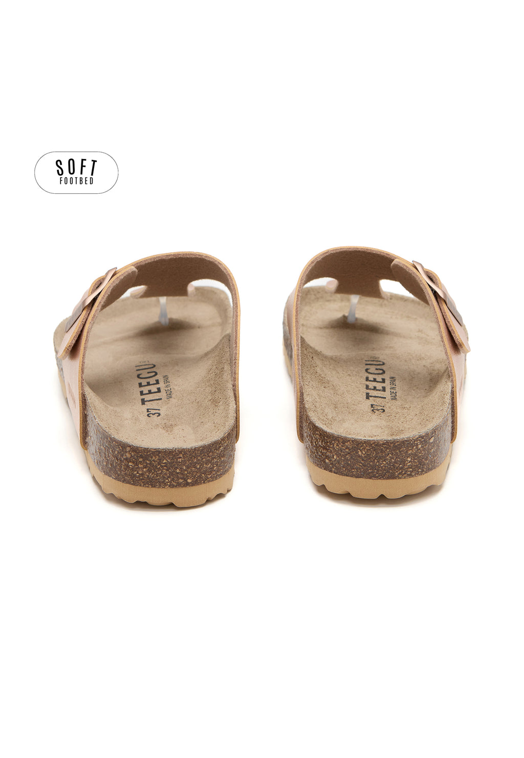 Planta Soft Sandals - Salmon