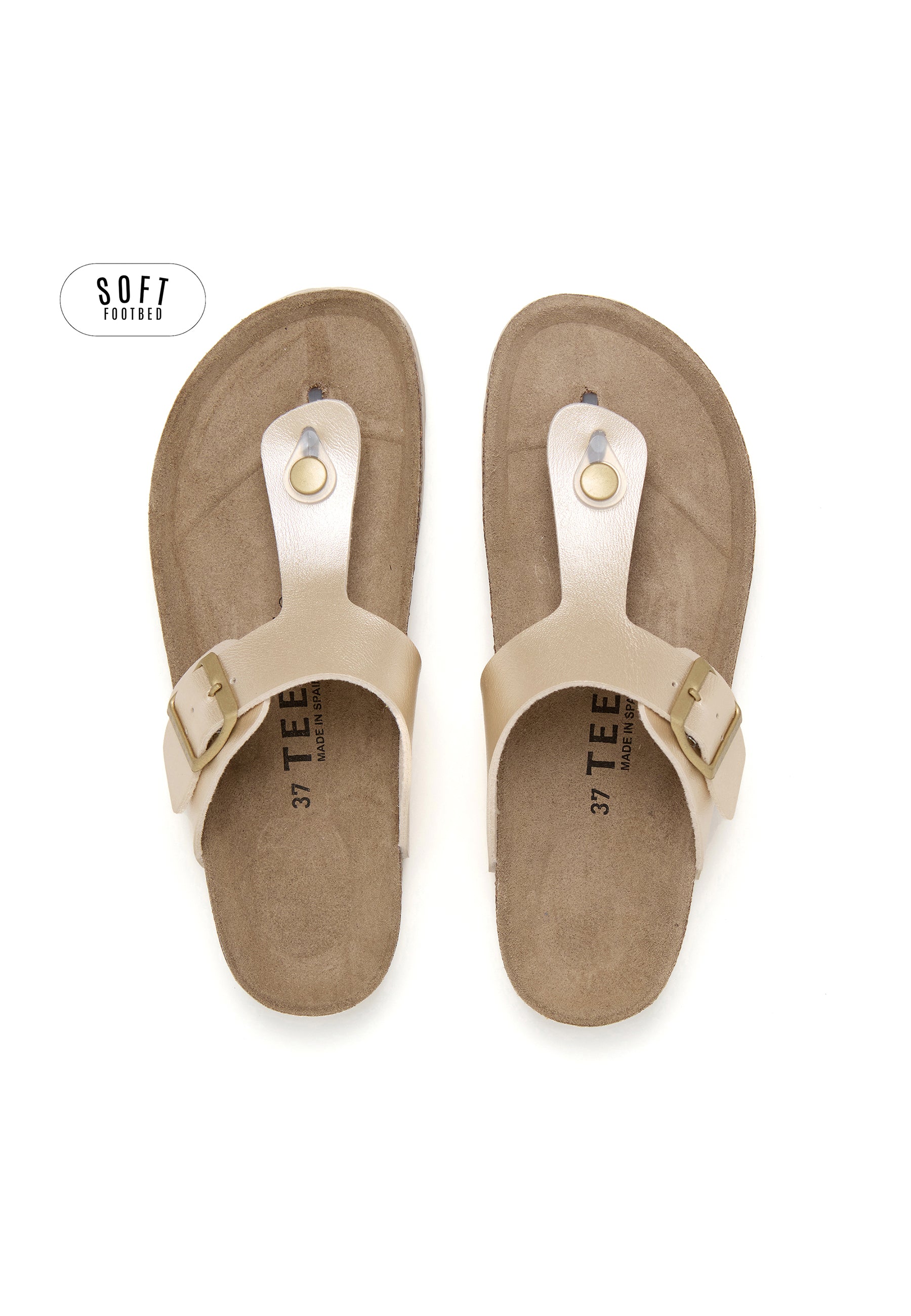 Sandales Planta Soft - Doré