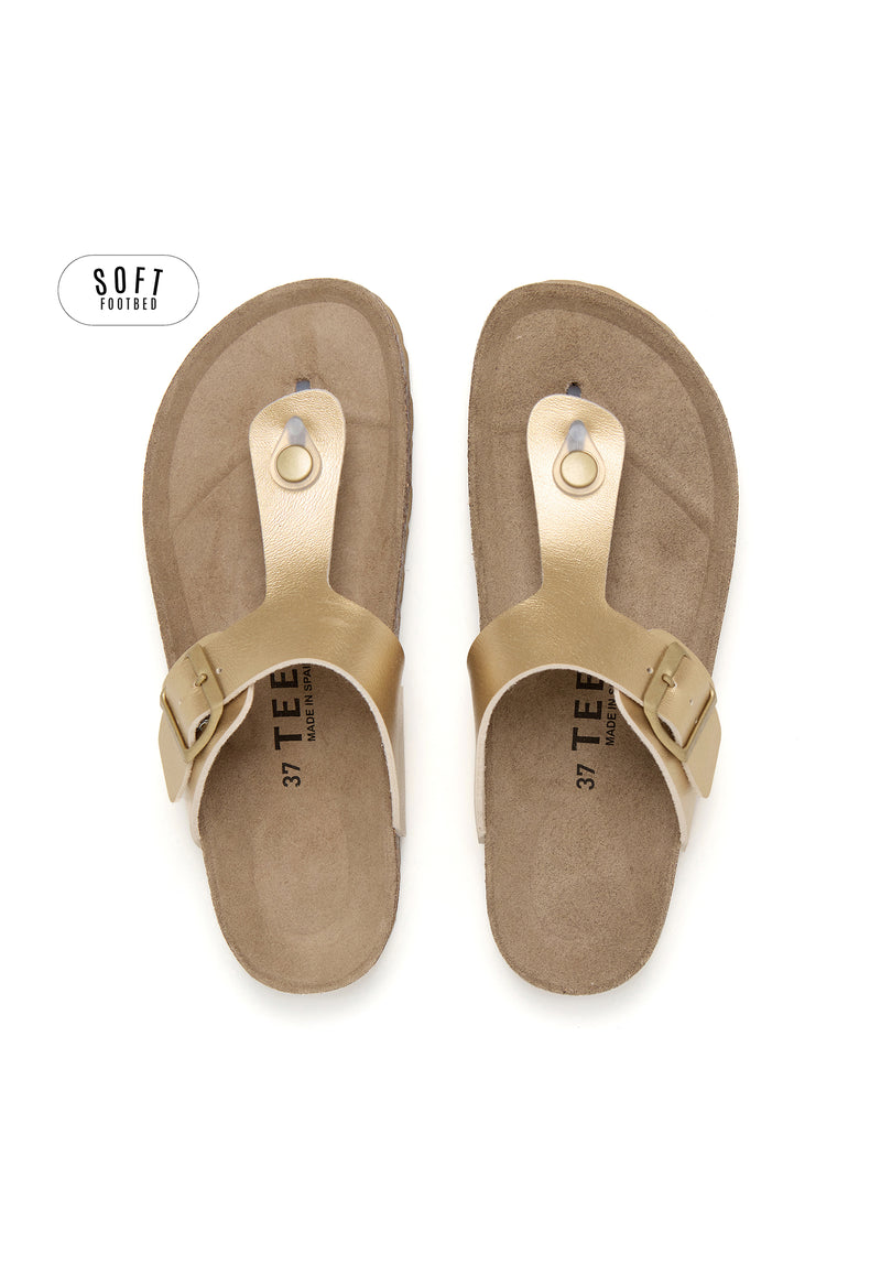 Planta Soft Sandals - Gold