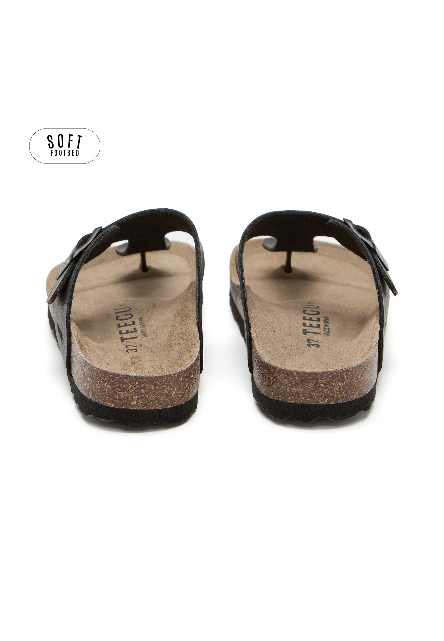 Sandales Planta Soft - Noir Jais