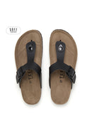 Planta Soft Sandals - Jet Black