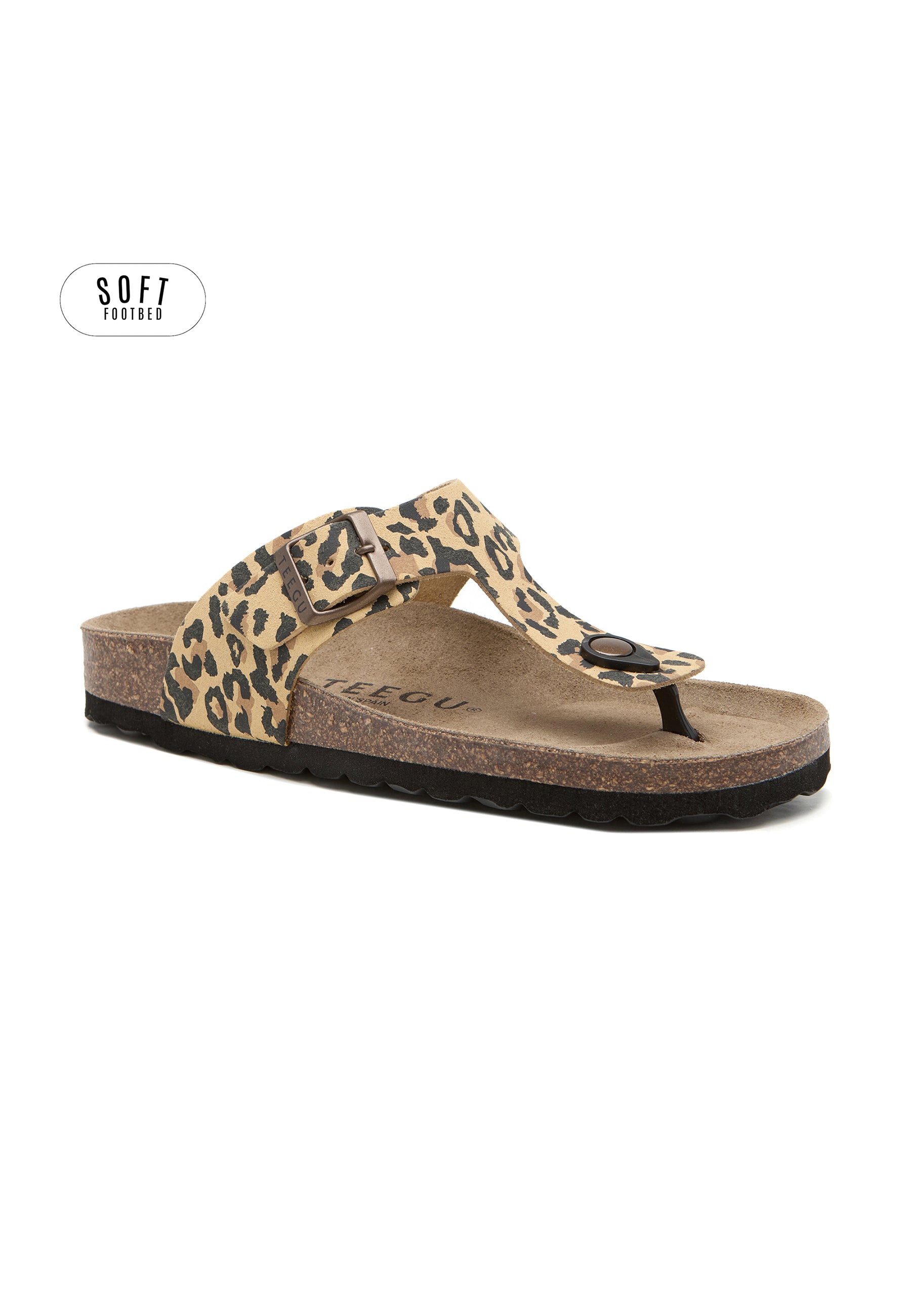 Planta Soft Sandals - Leopard