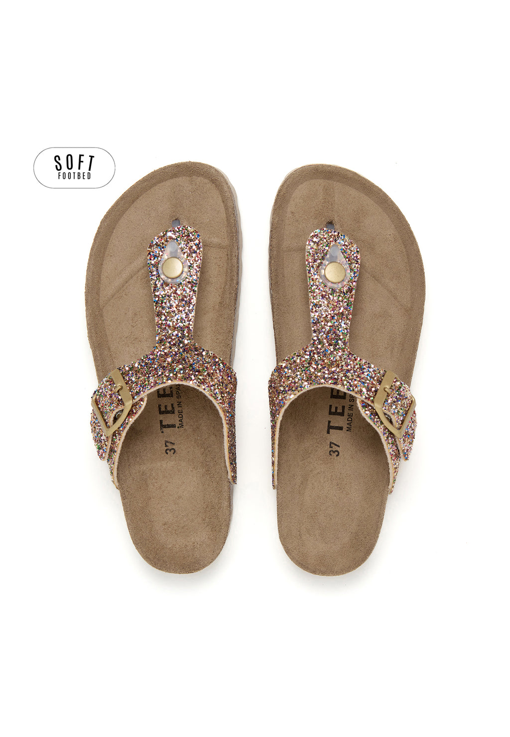 Sandales Planta Soft - Doré