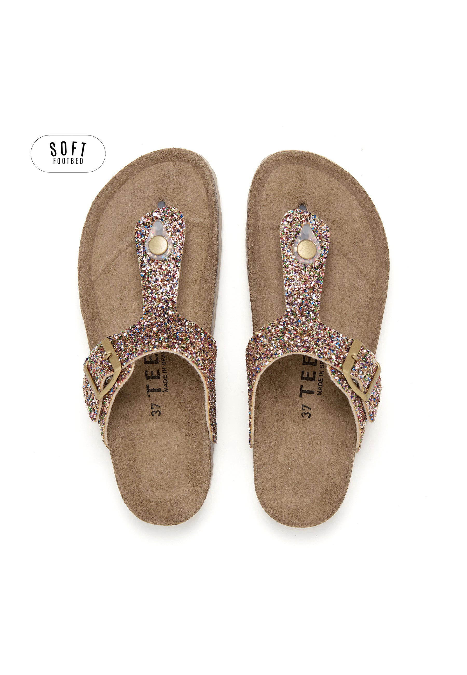 Sandales Planta Soft - Doré