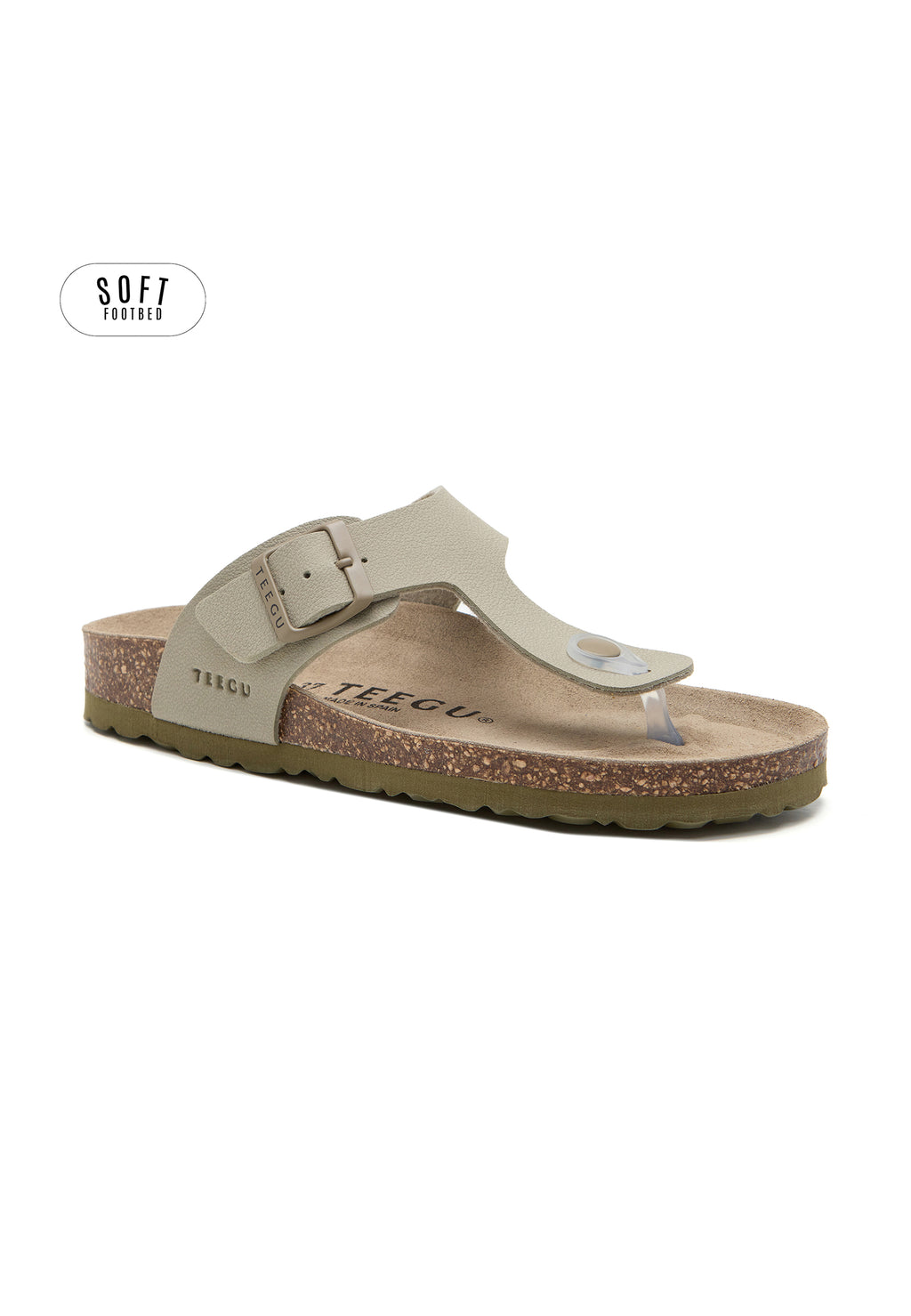 Planta Soft Sandals - Khaki