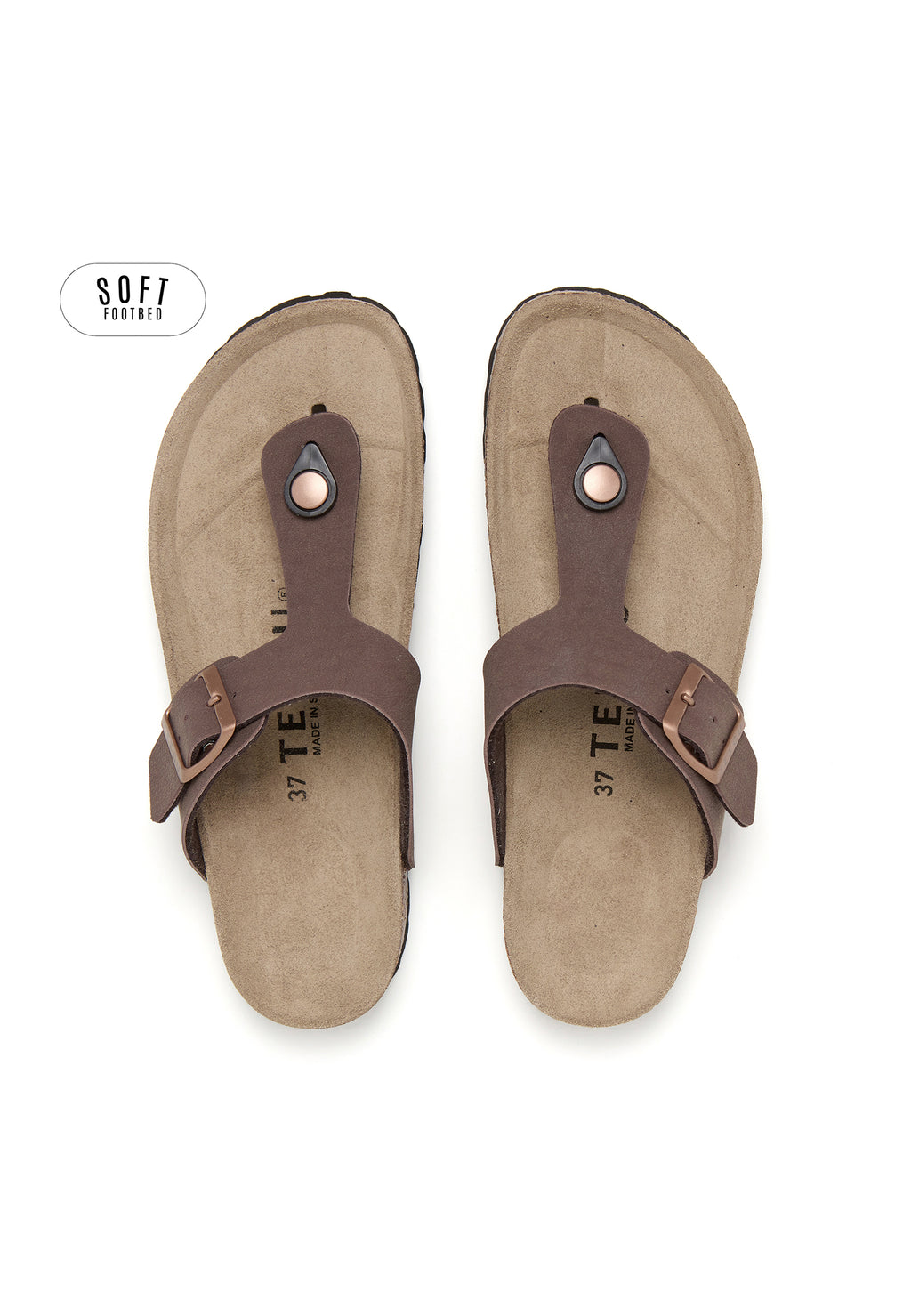 Sandales Planta Soft - Marron