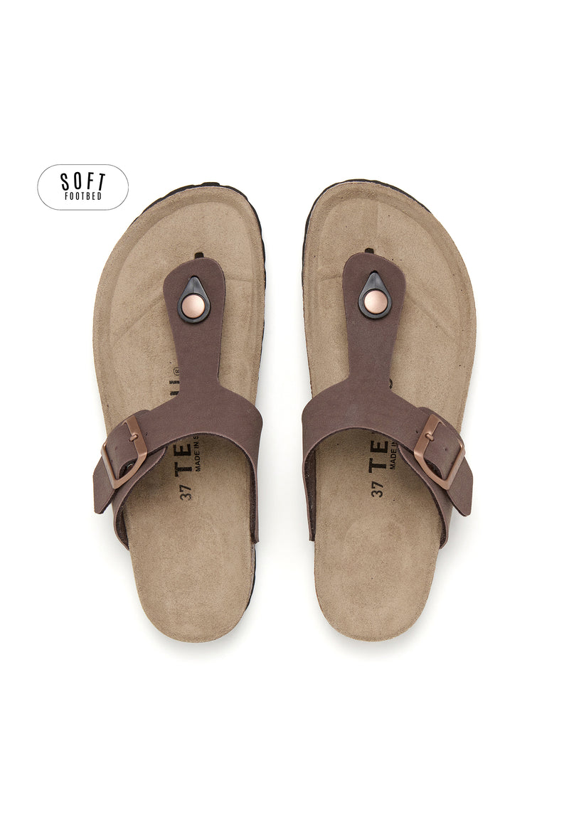 Planta Soft Sandals - Brown