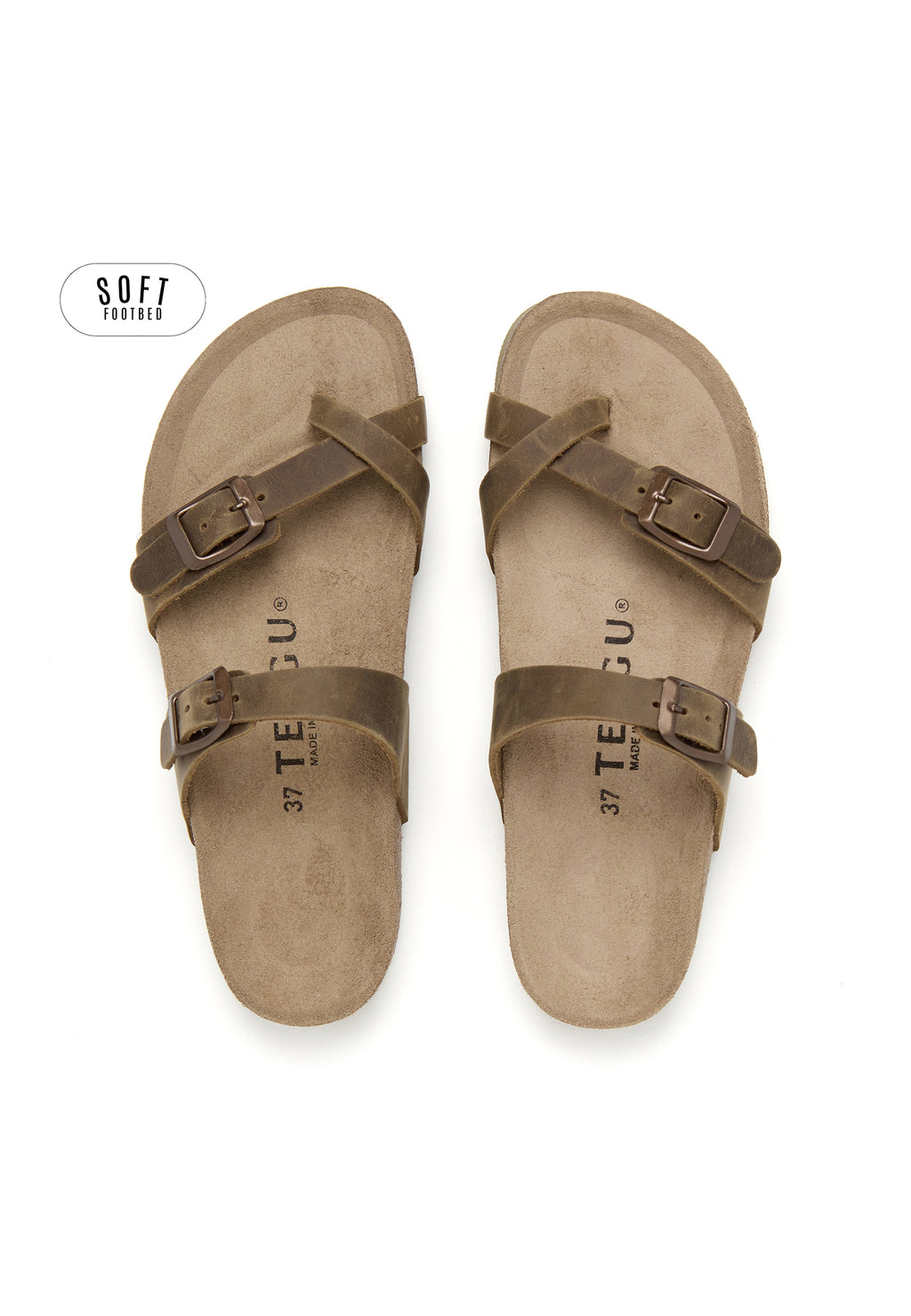Sandales Planta Soft - Kaki