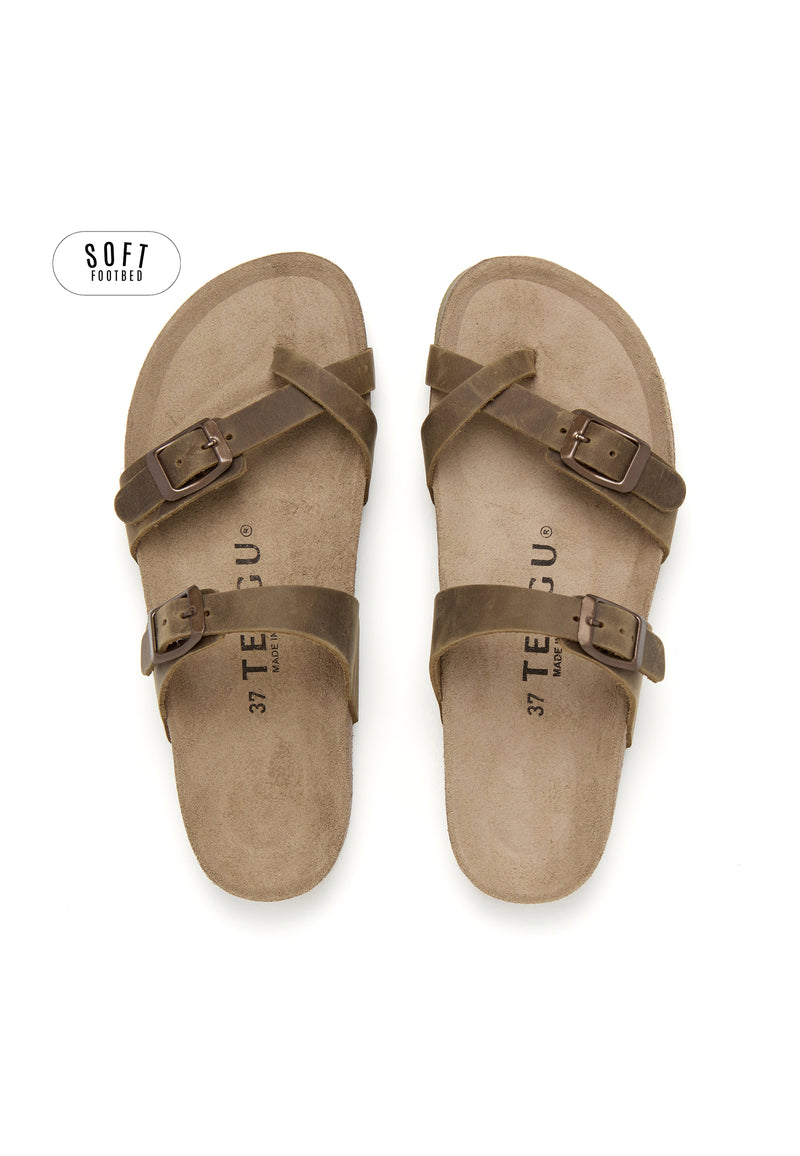 Planta Soft Sandals - Khaki