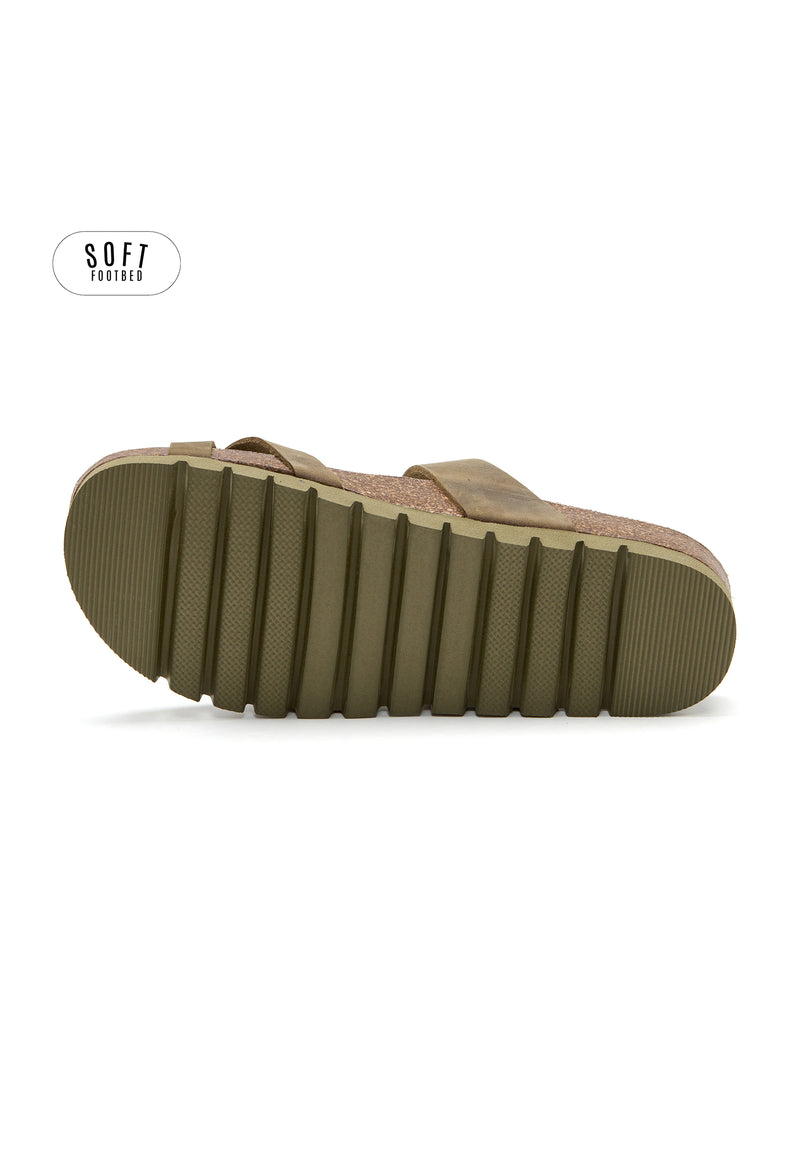 Planta Soft Sandals - Khaki